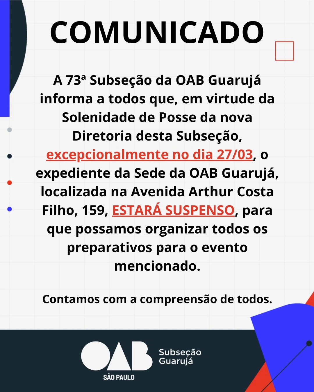Comunicado