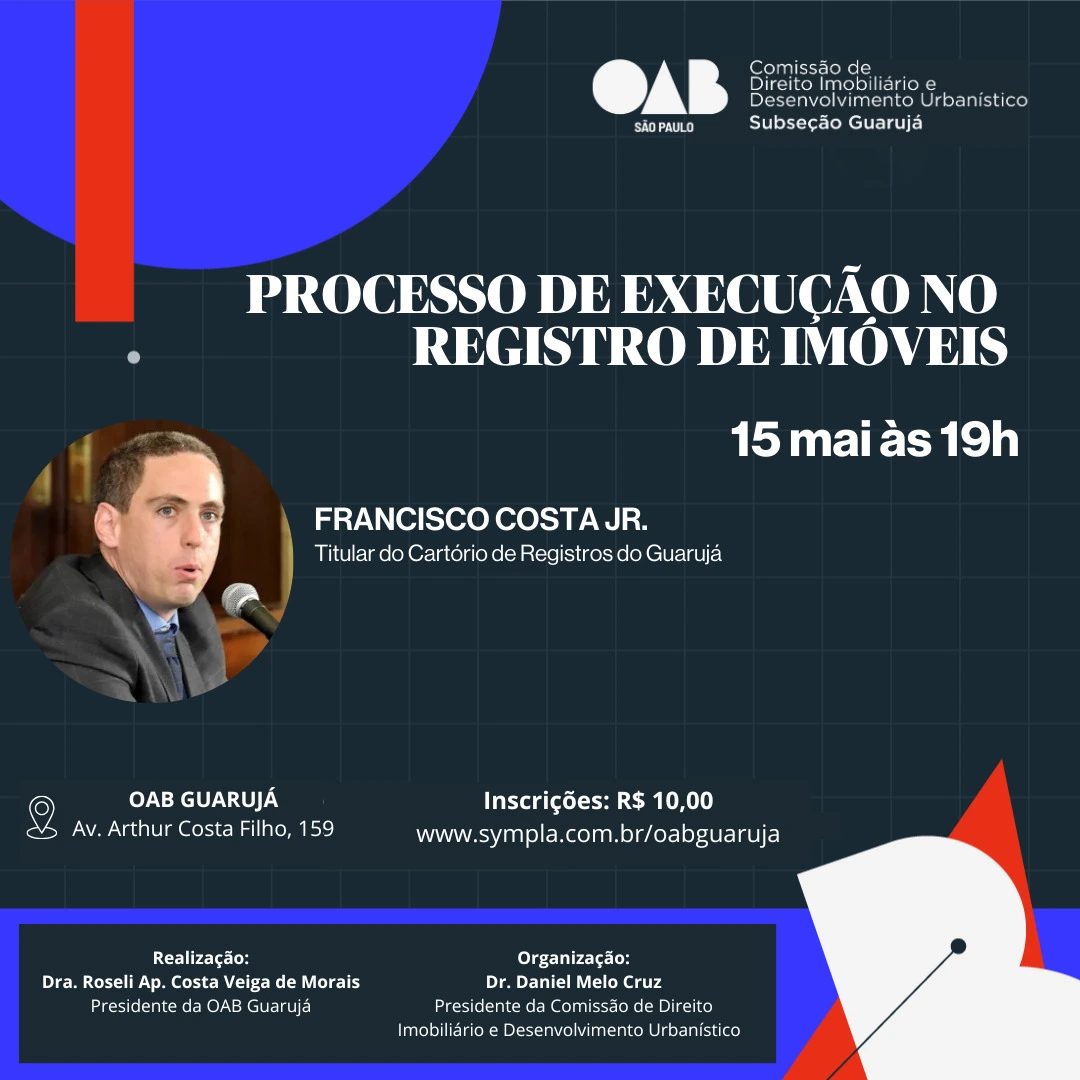 Processo de Execução no Registro de Imóveis
