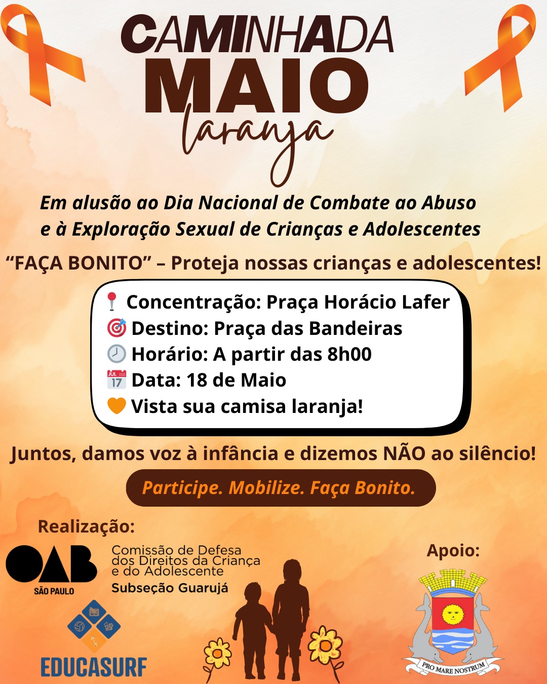 Caminhada Maio Laranja
