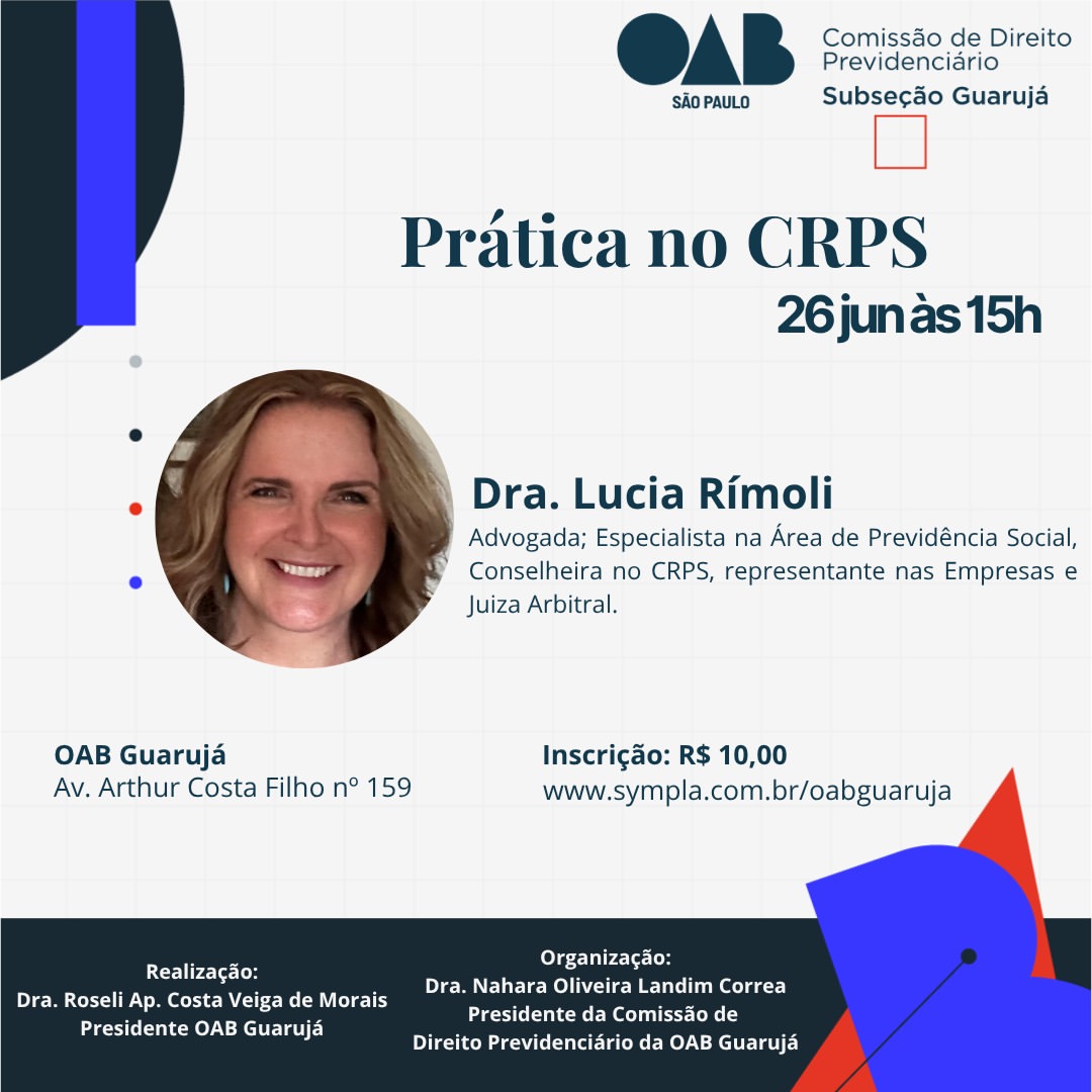 Prática no CRPS – Conselho de Recursos da Previdência Social