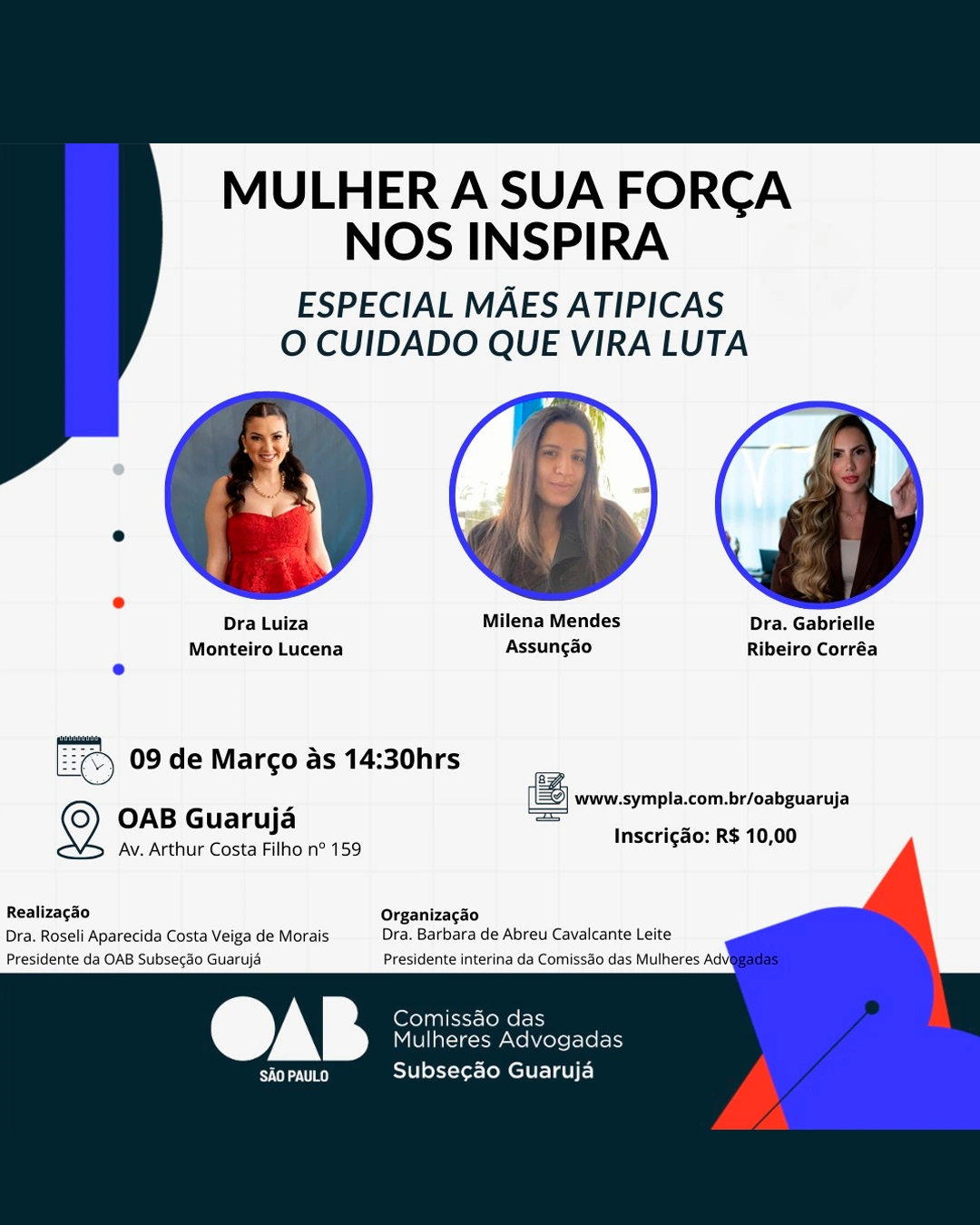 Mulher, a sua força nos inspira