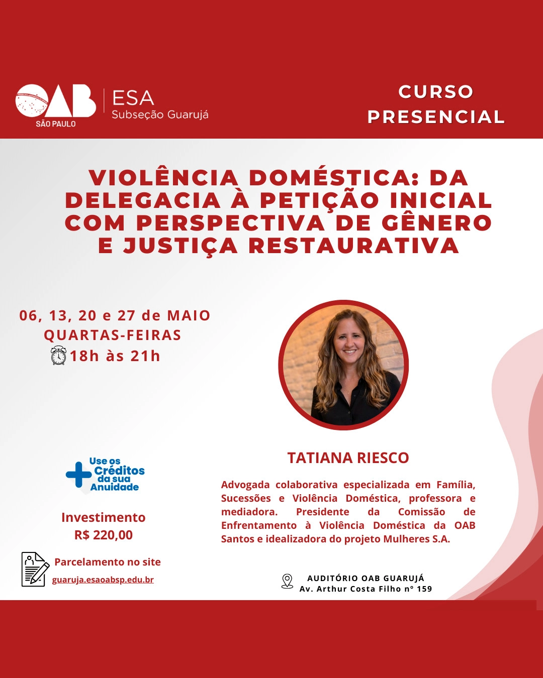 Curso ESA Guarujá