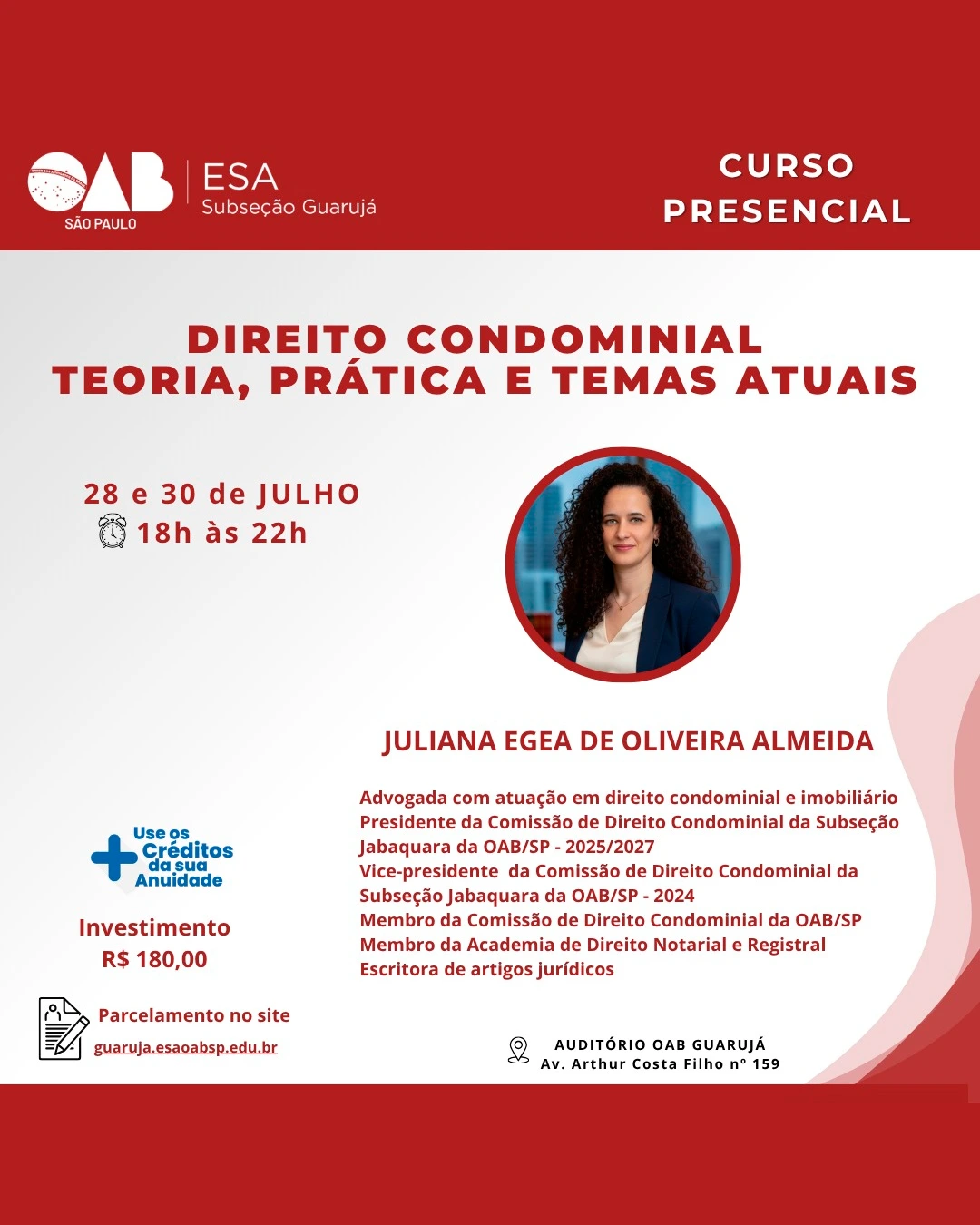Curso ESA Guarujá