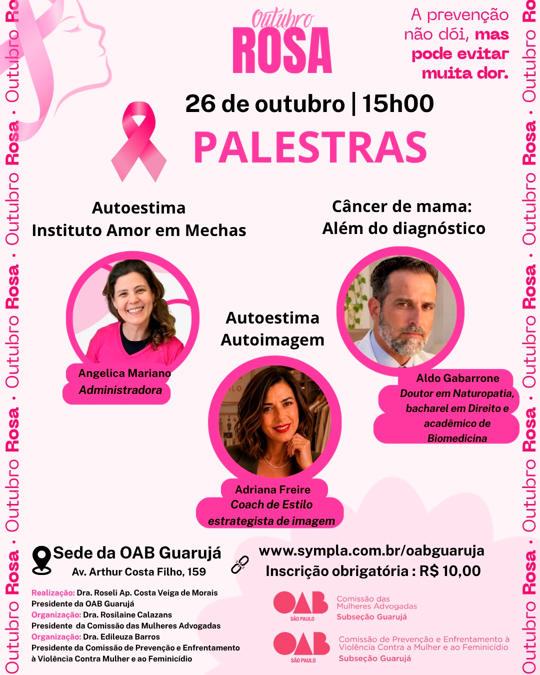 OUTUBRO ROSA | Conscientização e Prevenção
